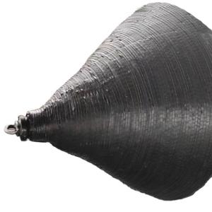 Wholesale Black Inflatable Ship Launching Airbags Cylindrical Underwater Salvage Air Lift Bags from china suppliers