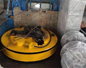 Wholesale High Capacity Electro Lifting Magnets / Grade A Steel Plate Lifting Magnets from china suppliers