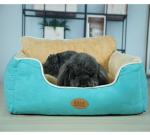 Suede 38*45*18cm Plush Pet Beds/safety pet bed/pet products