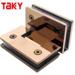 90 Degree Glass to Glass Hardware Bathroom Shower Door Pivot Hinges for 600