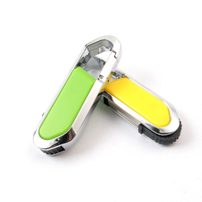 180 Degree Plastic And Metal USB Flash Drive Fast Speed 80MB/S 2.0 UDP Inside