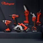 12 Volt Variable Speed Cordless Screwdriver 2 Battery Operated Hammer Drill
