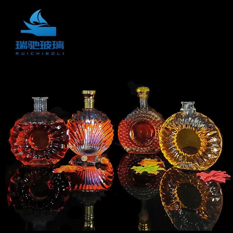 Tequila Top Grade 120ml 250ml Customizable Transparent Glass Vodka Wine Whisky Bottle