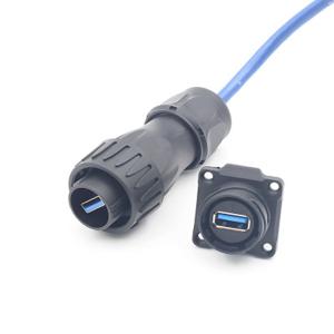 Wholesale Car Waterproof Connector IP67 30V 1.5A USB 3.0 Nylon from china suppliers