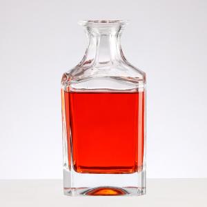 Wholesale 250ml Glass Bottle for Beverage Square Design Base Material Glass Industrial Beverage from china suppliers