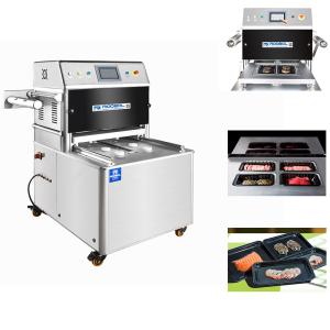 Wholesale Heavy Duty Vacuum Sealer Modified Atmosphere Skin Tray Vacuum Sealing Machine from china suppliers