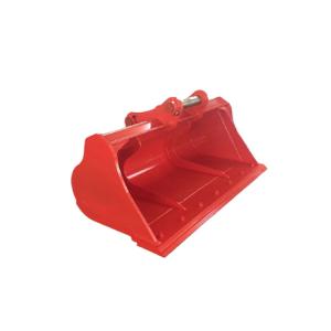 Wholesale Excavator CAT313 Narrow Trenching Bucket , CAT320 Excavator Mud Bucket Durable from china suppliers