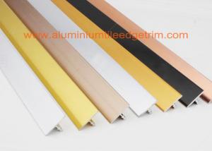 Wholesale Polished Silver Ceramic Floor Tile Stair Edge Trim T Shaped Chrome Beading For Floors from china suppliers