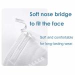 Facial Non Woven Kn95 Respirator Masks Filter 4 Layers FDA CE Certificated