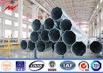 Galvanized Steel Electrical Utility Poles Outdoor 11.9m 940dan