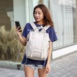 Thermal Insulation Nylon Travel Changing Bag With USB Charging Port 35L