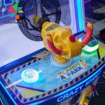 Shooting Ball Ticket Redemption Machine , Coin Operated Dino Arcade Game