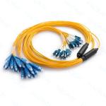 12core OM4 MPO Fan Out Optical Patch Cord LC Fiber Optic Patch Cords