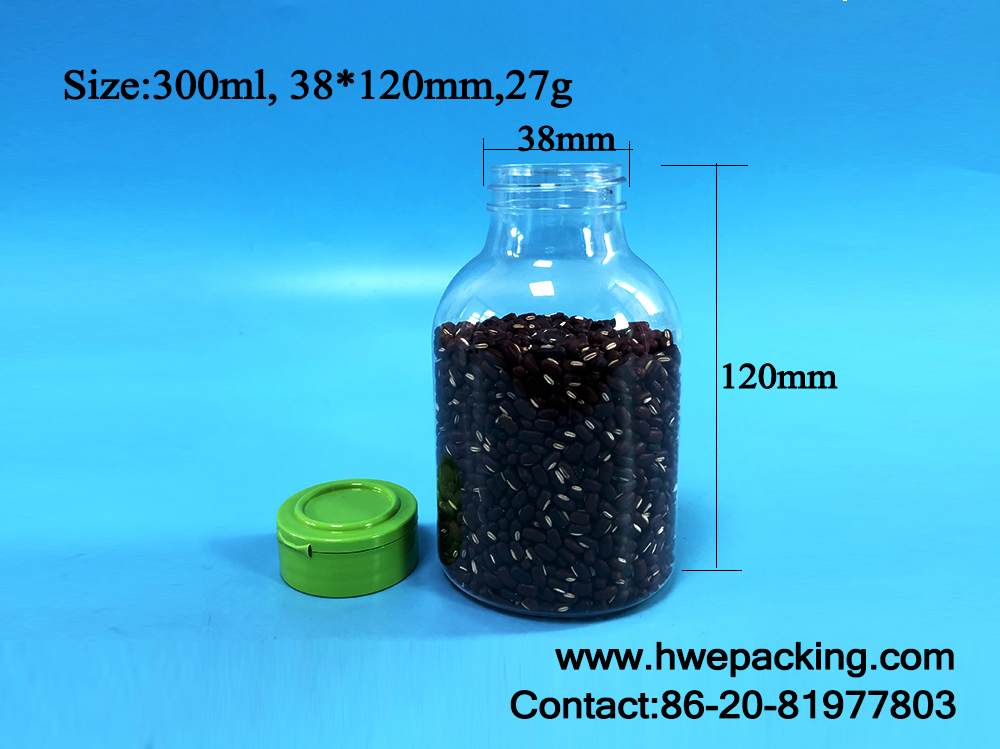 10oz 300ml Kitchen Sea Salt Pepper Plastic Spice Containers