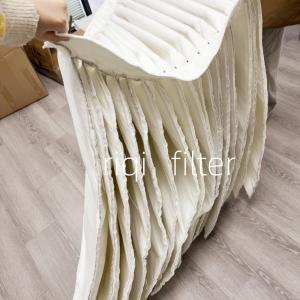 Wholesale High Efficiency Nonwoven Pleated Pocket Filter For Dust Collector from china suppliers