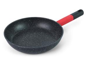 Wholesale 32cm Heat Resistant Natural Stone Lead 2.5mm Non Stick Wok from china suppliers