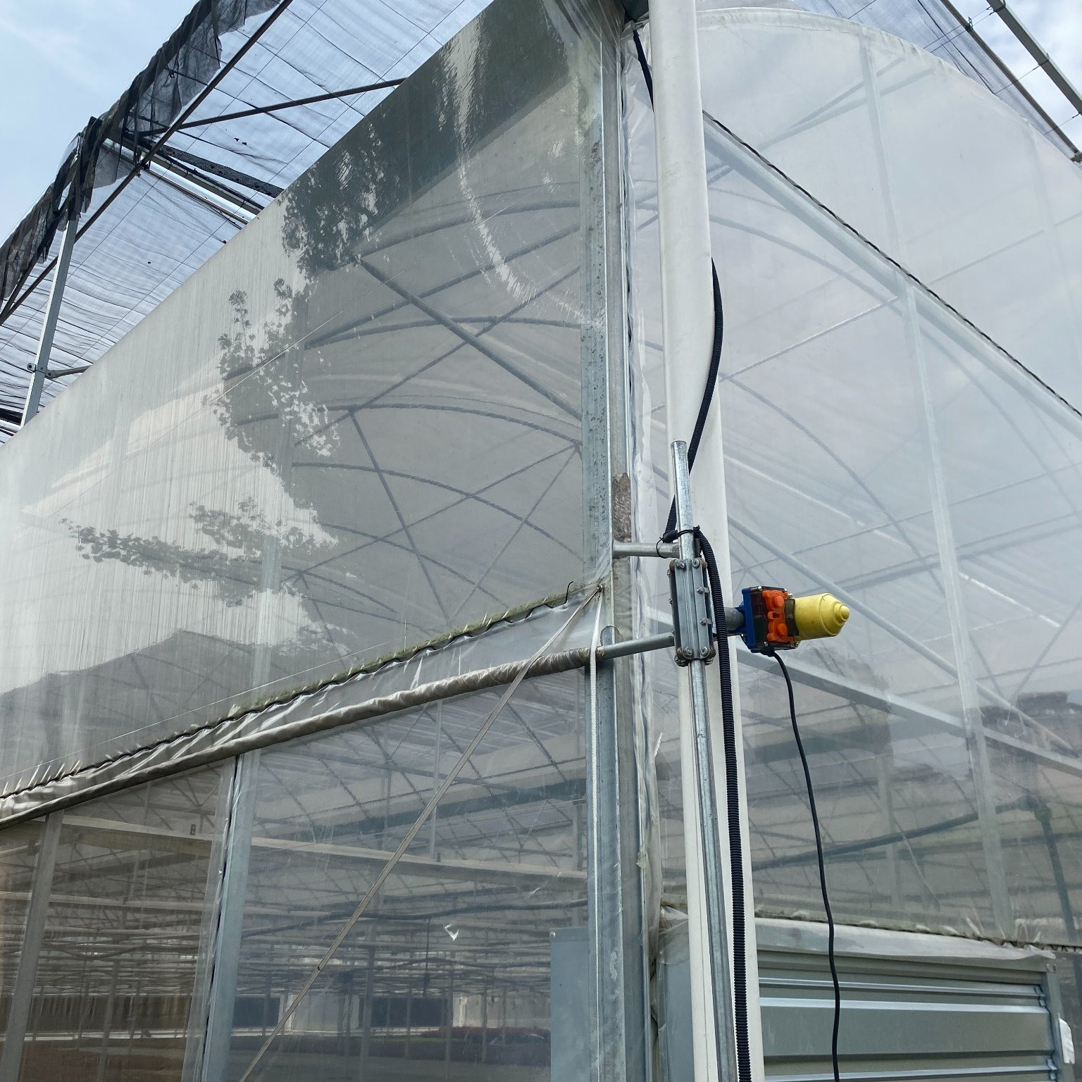 Irrigation System Side Vent Multi Span Greenhouse With Automatic Watering System