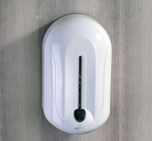 Wholesale 1100ml Automatic Hand Sterilizer Soap Drop Dispenser 6V ABS PIR Sensor Compact Design from china suppliers