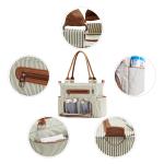 Backpack Changing Bag , Mommy Nappy Diaper Shoulder Bag 7pcs Polyester
