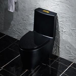Wholesale Ceramic Washdown Round Sanitary Ware Toilet 1 Piece Royal Style from china suppliers