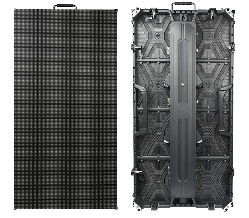 IP65 Outdoor Rental LED Display Die-cast Aluminum Cabinet with NovaStar Control System