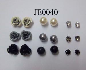 Wholesale rose stud earring set from china suppliers