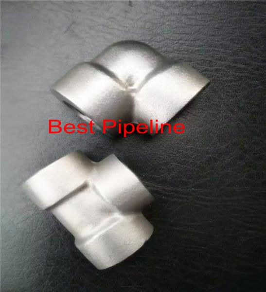 Durable Forged Steel Flanges Rohrdoppelnippel Sechskant Doppelnippel / Gewinde