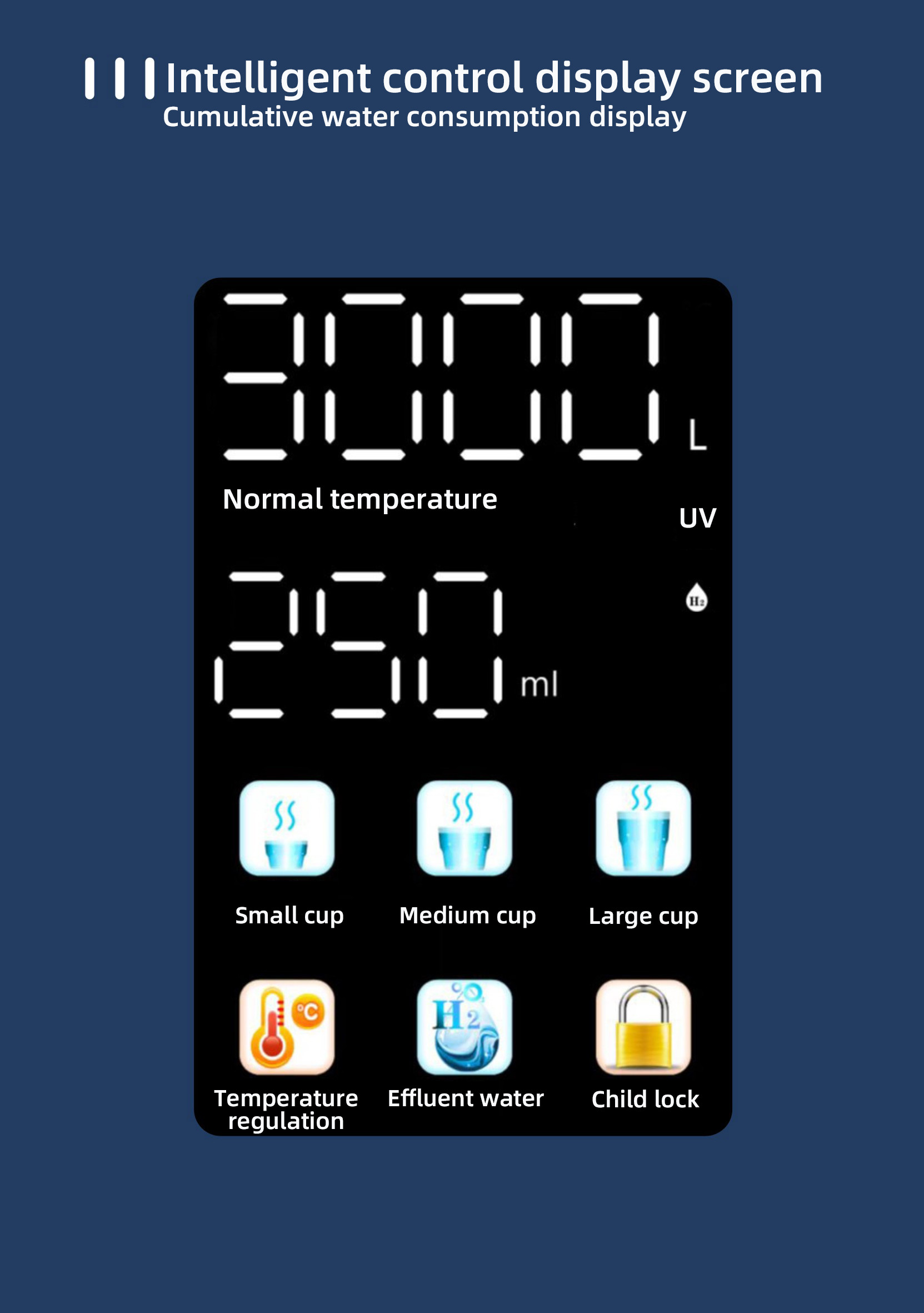 Desktop Instant Heating Hydrogen-Rich Water Dispenser 2000ppb Regulate The Stomach And Intestines WEIZI