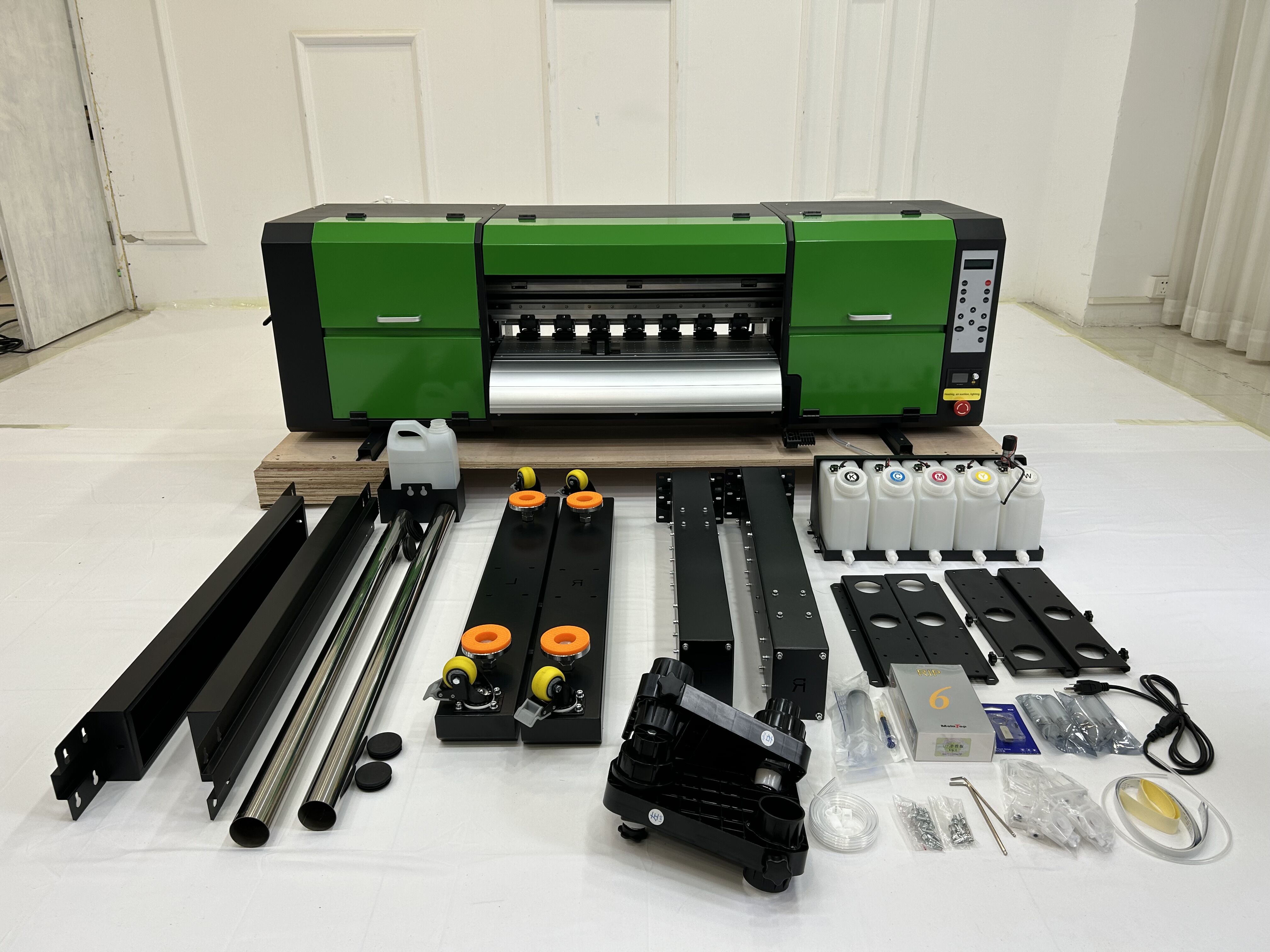 Advanced DTF Printing with ANDEMES 60cm Heat Transfer Shaking Machines and Dual Heads