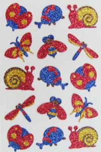 Wholesale Cartoon Glitter Foam Stickers For Crafts Arts Silk Screen Printing Eco Friendly from china suppliers