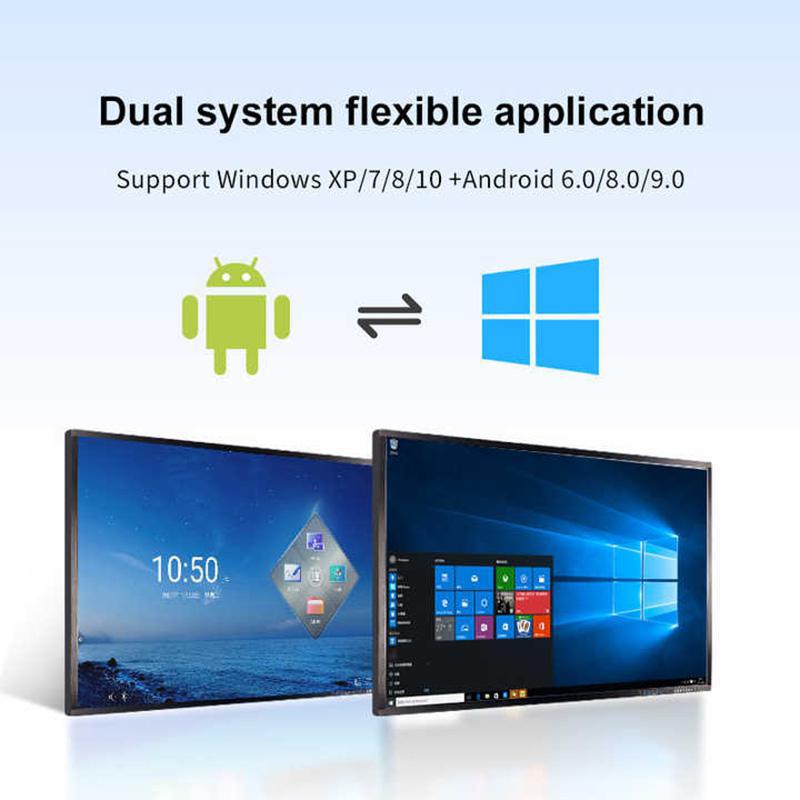 Interactive Whiteboard Touch Screen Presentation Board HDMI/USB/Bluetooth/Wi-Fi For Conference/Teaching 1