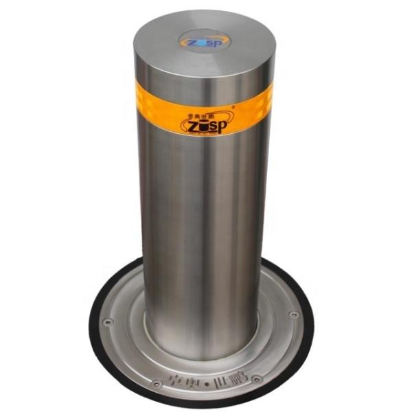 6mm Thickness Semi Electric Parking Bollards For Parking CE SGS ISO9001