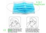 Odorless 4 Ply Anti Dust Disposable Face Mask Mouth Cover Single Use