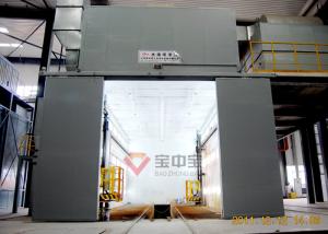 Wholesale Water Rotation Painting Booth Spray Booth In Military Vehicle Paint Production Lines from china suppliers