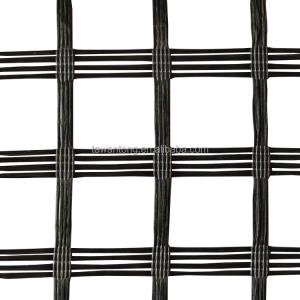 Wholesale PVC Coated Geogrid for Soil Reinforcement and Chinese Design Style Road Construction from china suppliers