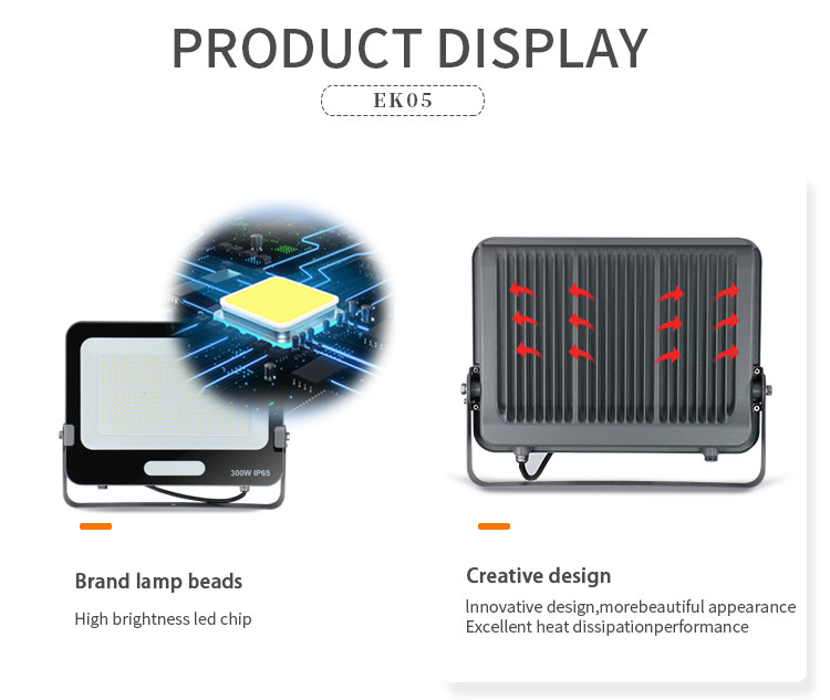 Reflector Garden Waterproof IP65 High Power China Manufacturers 2200k 100w 300w 400w LED Floodlight Outdoor
