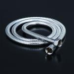 Stainless Steel 304 Flexible Hoses Chrome Plated Spiral Metal Brass Handheld