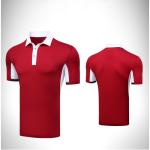 Casual Business Breathable Black Company Polo Shirt Heat Transfer Formal Style