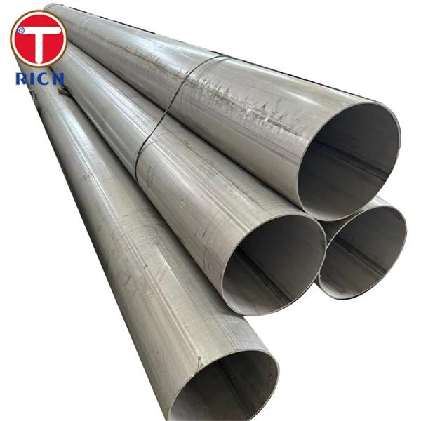 EN 10296-2 X2CrNi12 Welded Round Tube Welded Circular Steel Tubes For General