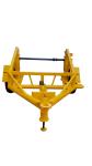 50KN 80KN Hydraulic Cable Trailer Hydraulic Cable Drum Trailer