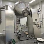 Automatic V Type Powder Mixer Industrial Dry Particle Blending Machine