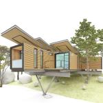 Aluminum Alloy Windows 20ft Prefab House Container House Hotel Leisure Container