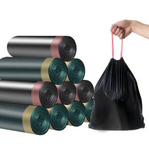 Wholesale Ok Compost Certificate Tall Kitchen Drawstring Trash Bags Clean Odorless Scent 13 Gallon from china suppliers