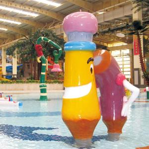 Wholesale Customized Water Park Splash Pad OEM Garden Water Play Equipment from china suppliers