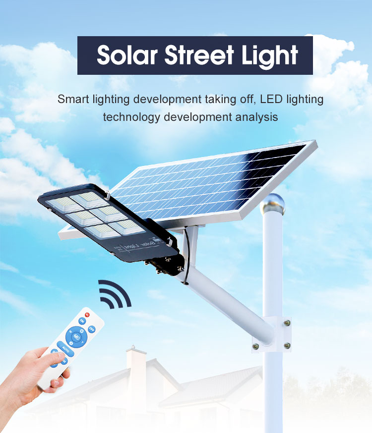 5000K 120 W Solar Led Street Light For Parking Lots Communities