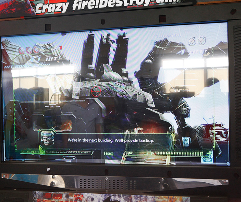 Double Players Razing Storm Arcade Machine Arcade Cabinet Shooter High End