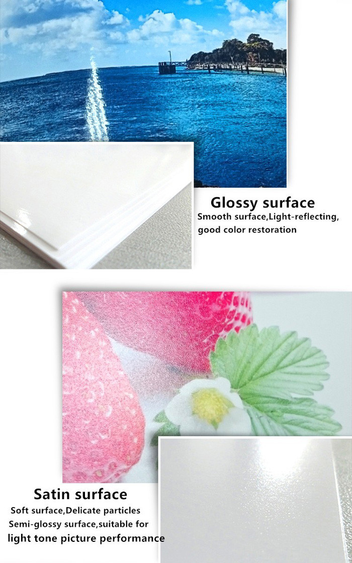 240g 260g Digital Resin Coated Glossy Photo Paper Roll