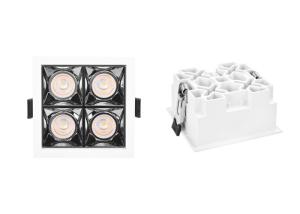 Wholesale SMD5050 Led Recessed Downlight / Aluminum 12 Watt Led Downlight 60 - 70lm/W from china suppliers