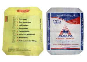 Wholesale Recycled 20 Kg Square Or Block Bottom Valve Bag For Sand Charcoal Putty Powder Packaging from china suppliers