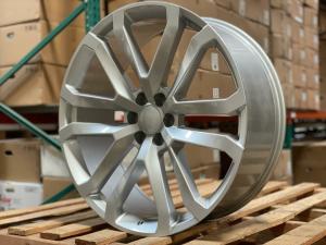 Wholesale 22 Chevy Replica Wheels Silver Rims Yukon Sierra Tahoe LTZ Silverado Denali from china suppliers